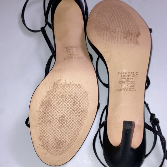 Zara Heeled Strappy Sandals - Picture 5 of 10